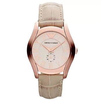 【EMPORIO ARMANI】)義大利精品-時尚華貴石英女錶 AR1670