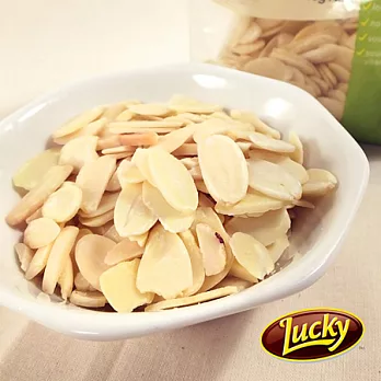 Lucky 澳洲天然無調味白杏仁片2包組 (110g/包)
