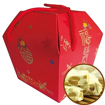【明月清風】法式牛軋糖(綜合杏仁果) 600克*2入組