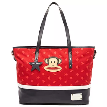 【UH】Paul Frank -美式風情經典Logo肩背包(媽媽包)紅色