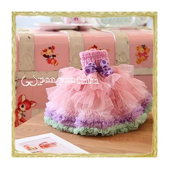 Panpantutu 小公主澎澎裙-法國粉S