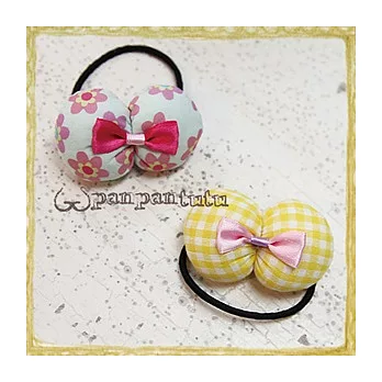 Panpantutu 胖胖蝴蝶結髮束-E(2入)