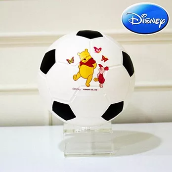 【Disney 正版授權】６吋 兒童足球-白黑白黑