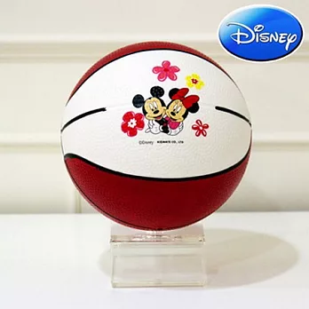 【Disney 正版授權】６吋 兒童籃球-紅白 紅白