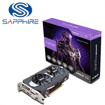 SAPPHIRE 藍寶 DUAL-X R7 265 2GB DDR5 顯示卡