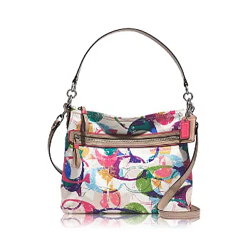 COACH 經典款復刻造型手提/斜肩背兩用包_彩色