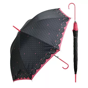 San-X 拉拉熊我愛生活系列淑女系長雨傘。蝴蝶結