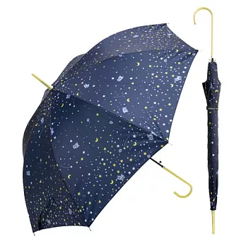 San-X 拉拉熊我愛生活系列淑女系長雨傘。夜空