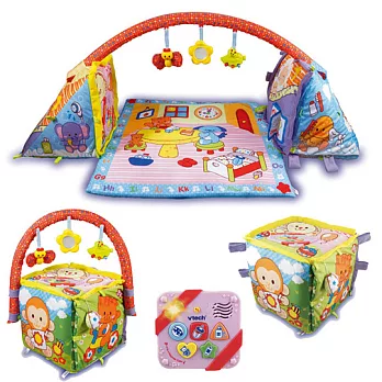 【Vtech】2合1音樂方塊遊戲毯