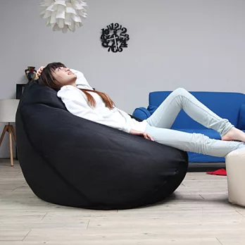 【H&D】DROP水滴亮彩懶人沙發黑色