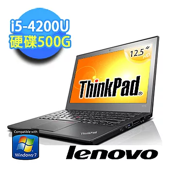 【Lenovo】ThinkPad X240s 20AJA02UTW 輕薄專業高效能筆電 (i5-4200U/12.5吋/4G/500G/Win7 Pro)