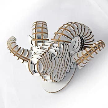 攀岩飛羊掛飾(白、大、未組裝)