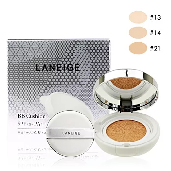 LANEIGE 蘭芝 BB舒芙蕾水凝霜-鑽采升級版SPF50+/PA+++(15g*2)多色可選#13