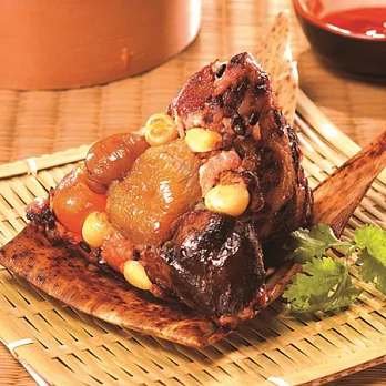 預購~黑橋牌紫米干貝黑豬肉粽禮盒(6顆入/盒)黃紫