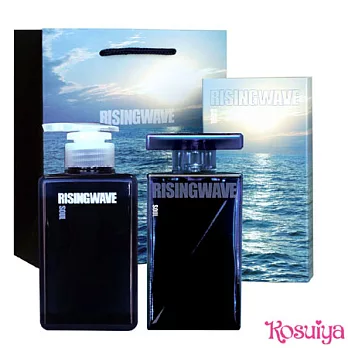 Risingwave潮湧-靈魂 香水香氛組(男淡香水100ml+洗髮沐浴凝露400ml) 贈紙袋
