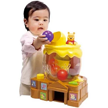 迪士尼幼兒 維尼旋轉滑球機