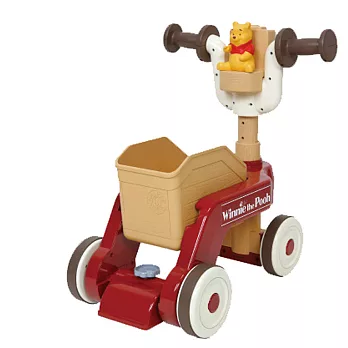 迪士尼幼兒 維尼兩用幼兒車