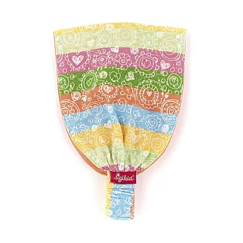 【德國Sigikid】 彩虹印花髪帶-快樂雞Wendekopfband, Mini50髪帶