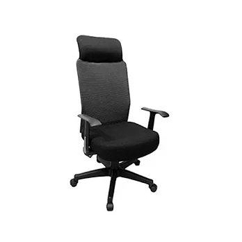 【凱堡】 Flash高背網透氣機能椅/辦公椅/電腦椅黑