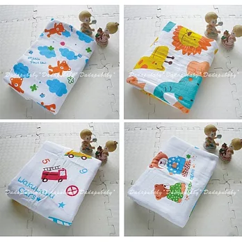 外銷日本--多用途雙層途華夫格浴巾(可當涼被 四季被 兒童毯 浴巾大人小孩都可使用尺寸:120cmX140cm)多款男生款~~電腦隨機出貨不挑款喔~~白色浴巾