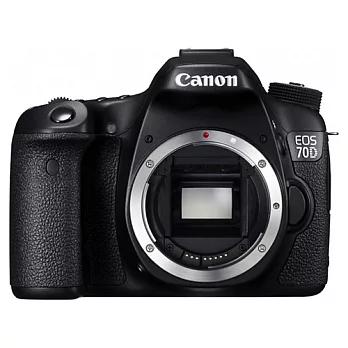 Canon EOS 70D 單機身 (中文平輸) - 加送相機清潔組+硬式保護貼黑