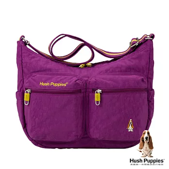 Hush Puppies - CHIC 帥勁 – 斜背袋 紫