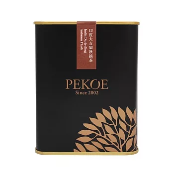 PEKOE精選－印度大吉嶺秋摘紅茶，50g（金屬罐．黑）