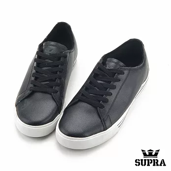 SUPRA 皮質運動休閒鞋款9黑x白