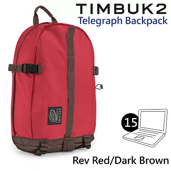 【美國Timbuk2】Telegraph Pack電腦後背包 (暗紅色)