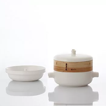 【母親節限定】[JIA Inc.]蒸鍋蒸籠+蒸缽明星組合 (送小瓷碟)