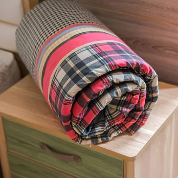 CHERI 台灣製 磨毛超細纖維涼被-5x6尺-夢想本居-藍