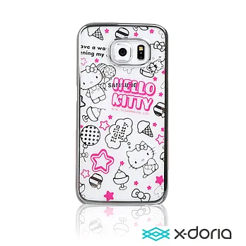 X-doria Galaxy S6 保護套Kitty 炫光凱蒂系列甜蜜凱蒂