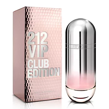 Carolina Herrera 212 VIP 電音派對女性淡香水(80ml)-送品牌針管隨機款