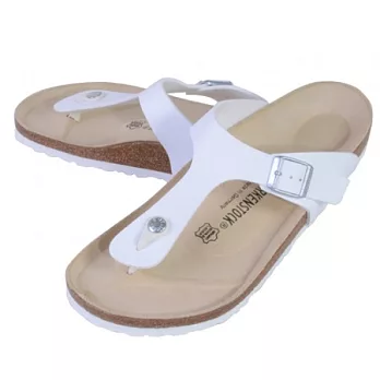 【UH】BIRKENSTOCK勃肯 - 夏日輕活夾腳拖鞋(男款)EUR44 - 白色