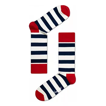 【G.T Company】Happy Socks STRIPE 瑞典時尚彩襪品牌 M紅白藍