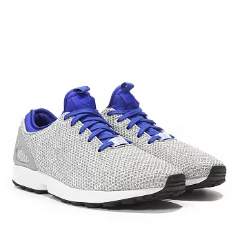 【G.T Company】Adidas ZX FLUX NPS MG SOLID 慢跑鞋男款8.5灰色藍邊