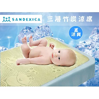 台灣總代理【FA0024森德西卡寶寶嬰兒床涼感透氣涼蓆床墊(解決夏季寶寶悶熱流汗)