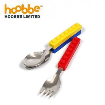 HOOBBE-積木造型餐具組