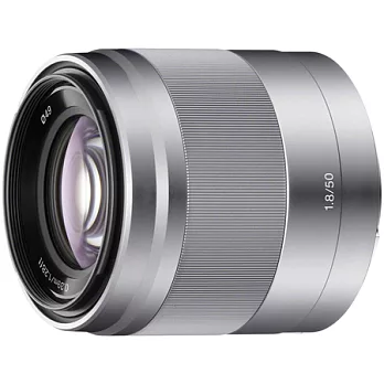 (平行輸入)SONY E 50mm F1.8 OSS E接環專用望遠定焦鏡頭/銀色