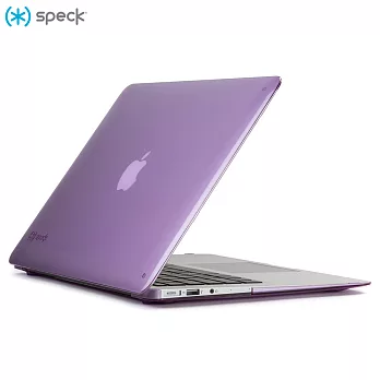 Speck MacBook Air 13吋透明亮面保護殼-蘭花紫