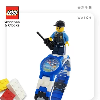 LEGO樂高 兒童手錶人偶系列 城市警察