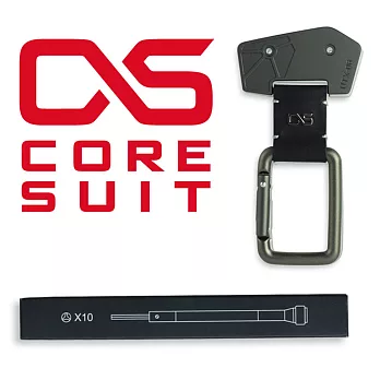 CORESUIT i6/6 Plus,i6s/6splus《擴充配件》風格手機扣環-Carabiner黑色