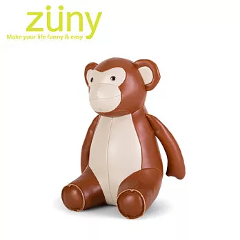 Zuny Classic-猴子造型擺飾書檔(黃褐色)