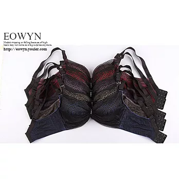 EOWYN．除臭聚攏內衣調整型中年女士蕾絲無鋼圈內衣NYA028-826#-21/5色/現貨+預購西瓜紅32/70A