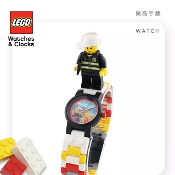 LEGO樂高 兒童手錶人偶系列 城市消防員