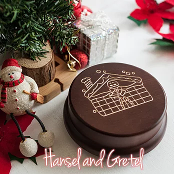 【Sylvia 典藏精品】客製化音樂盒 // 聖誕節款式薑餅屋