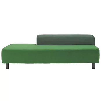 [MUJI無印良品]聚酯平織多用途沙發/本體用套/葉綠色