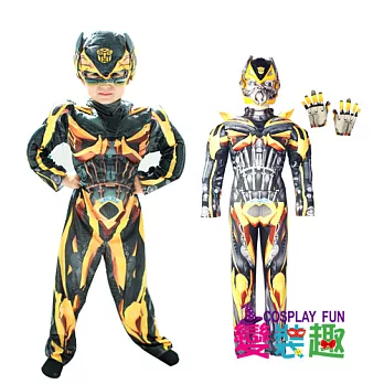 【變裝趣】造型變裝秀_韓國授權正版變形金剛之大黃蜂造型服_S尺寸