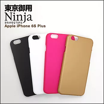 【東京御用Ninja】Apple iPhone 6s Plus（5.5吋）精緻磨砂保護硬殼（桃紅色）