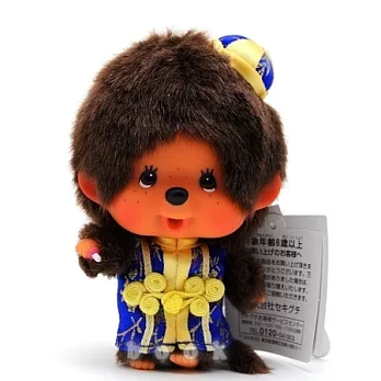 日本Sekiguchi夢奇奇MONCHHICHI【唐裝男孩】吊飾
